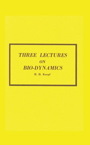 Three Lectures on Biodynamics