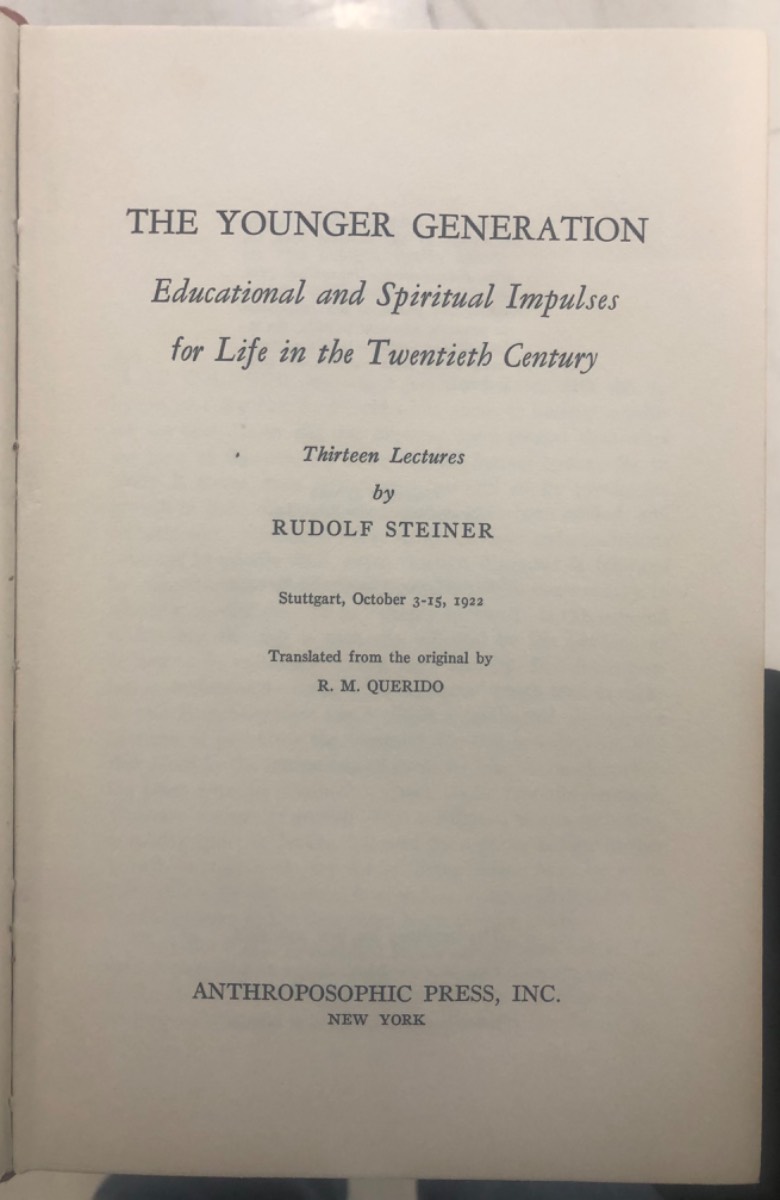 The Younger Generation