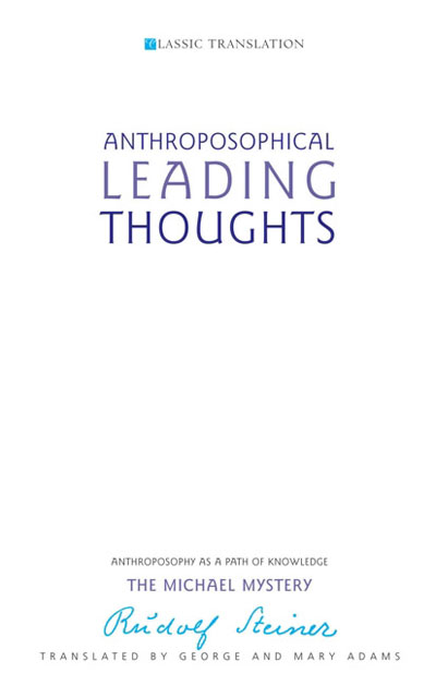 Anthroposophical Leading Thoughts